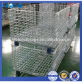 Chine fabricant acier pliable transport fil maille conteneur